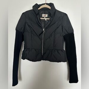 BCBG Max Azria Runway Black Puffer Jacket